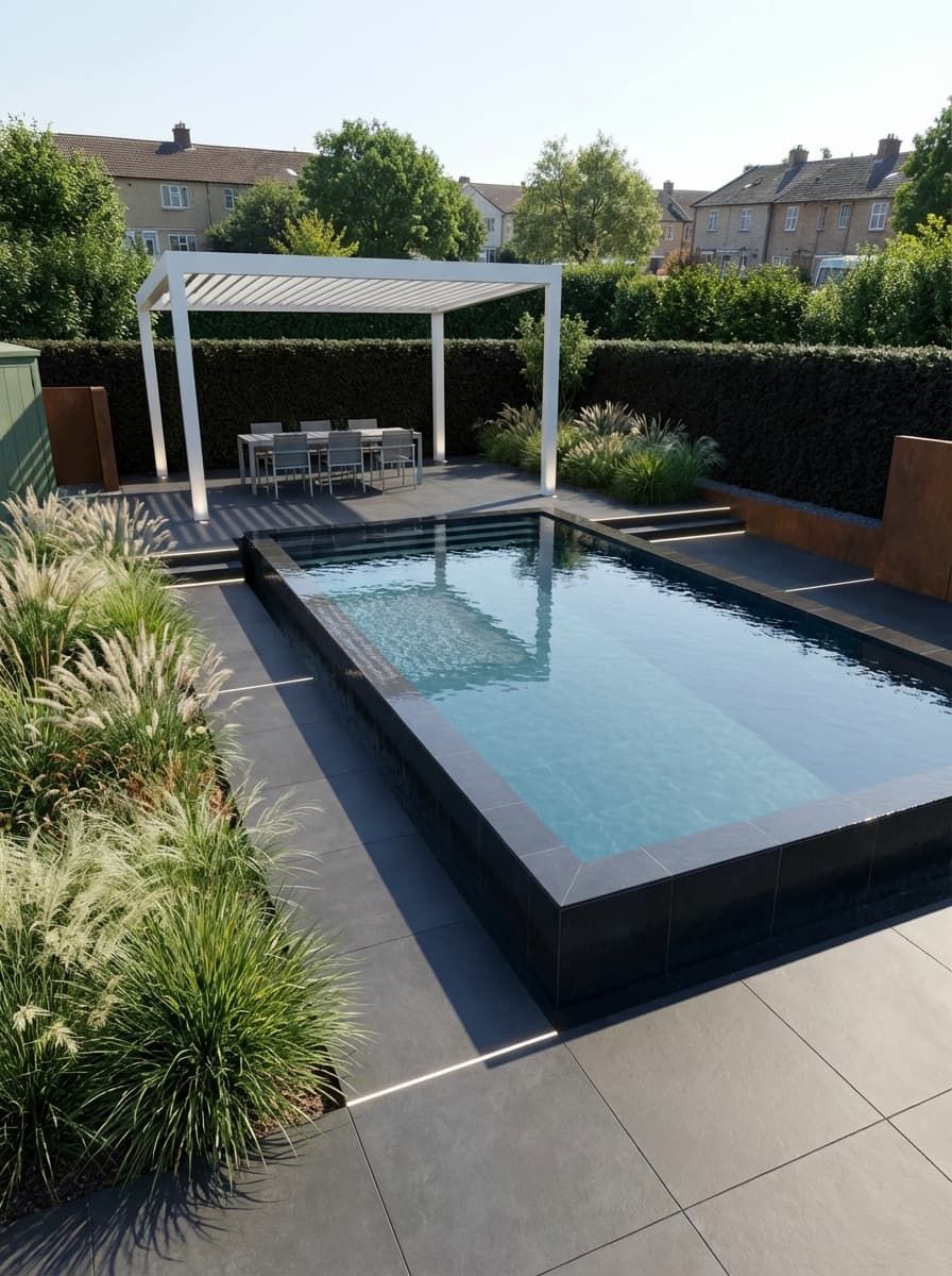 Nachher: KI-Visualisierung des Pool-Projekts