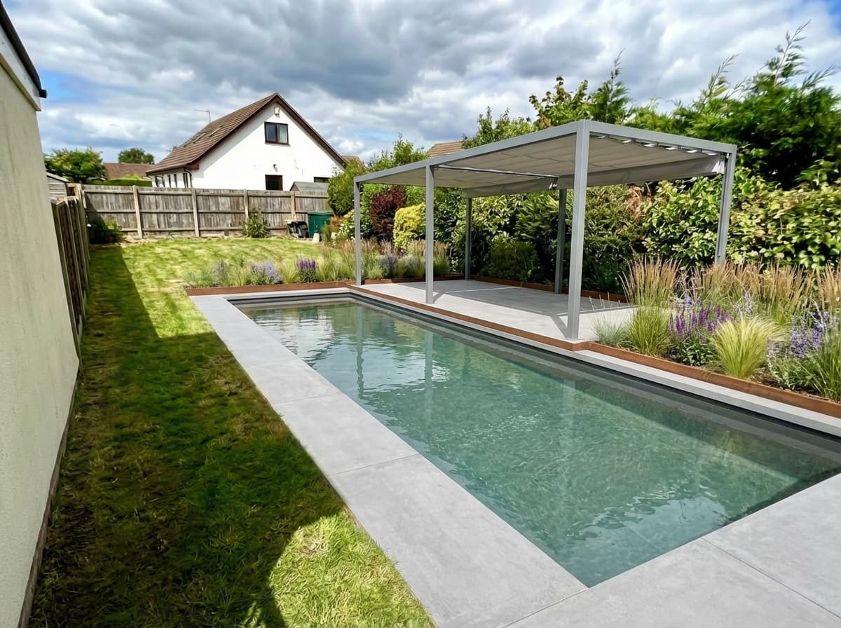 Nachher: KI-Visualisierung des Pool-Projekts